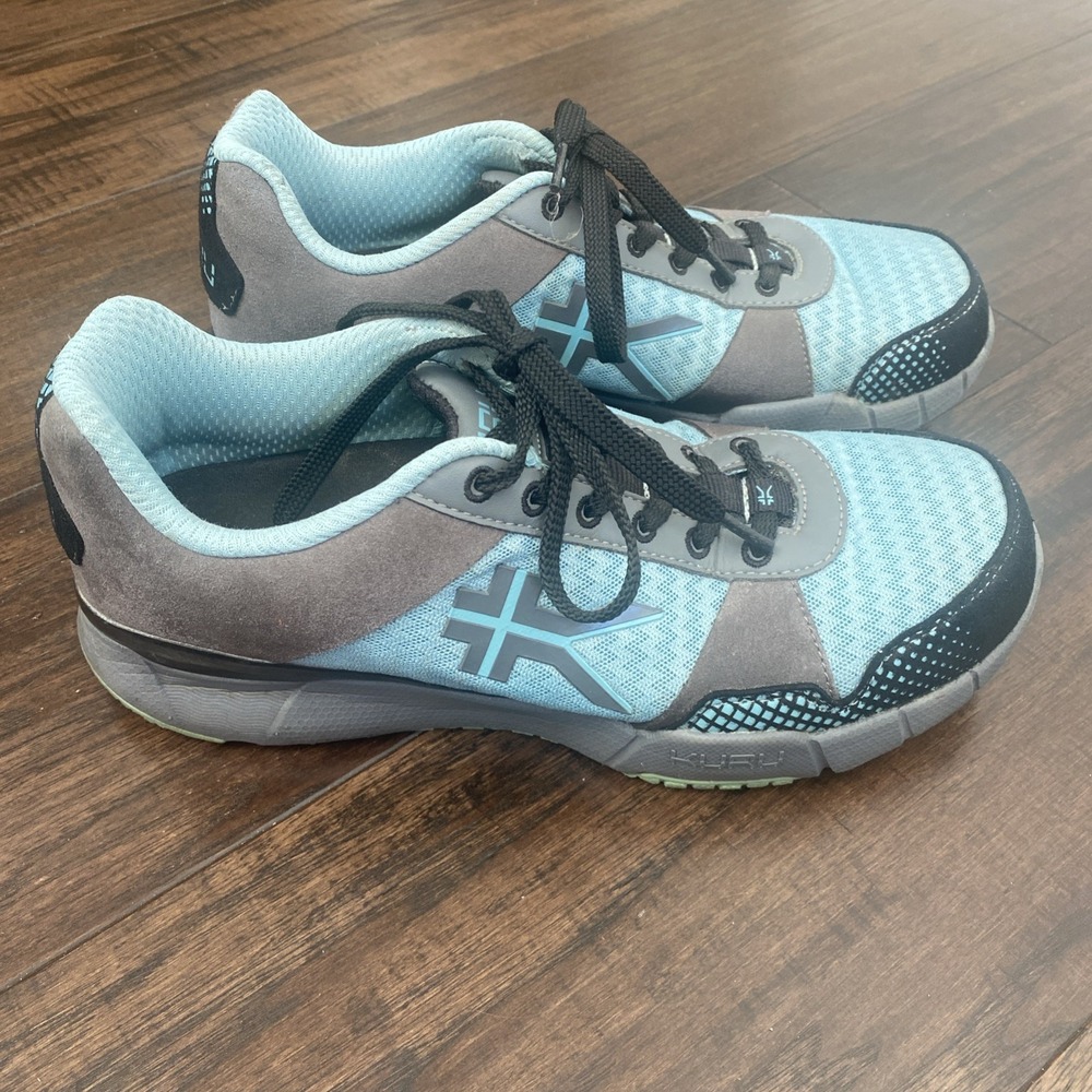 Kuru Quantum Women's Size 8 Shoes Blue Gray Comfort Athletic Trainer Sneakers